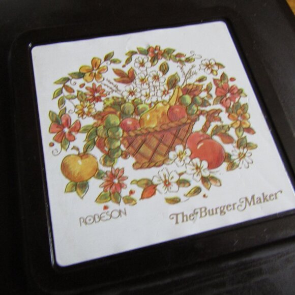 Robeson The Burger Maker by RO 1901 Single Burger Maker Electric Vintage - Picture 2 of 7